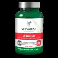Supliment pentru blana si piele Skin and Coat, 60 tablete, Vets Best