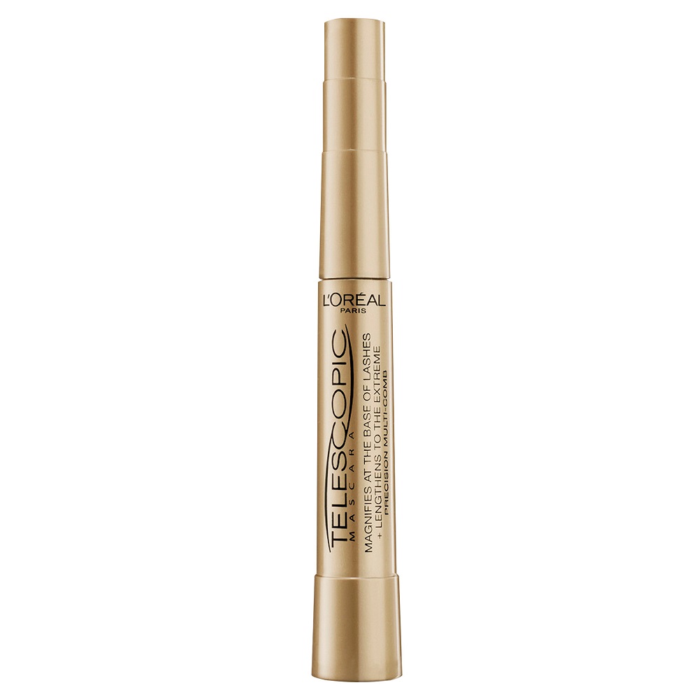 Mascara pentru alungire extrema Telescopic Black, 8 ml, LOreal