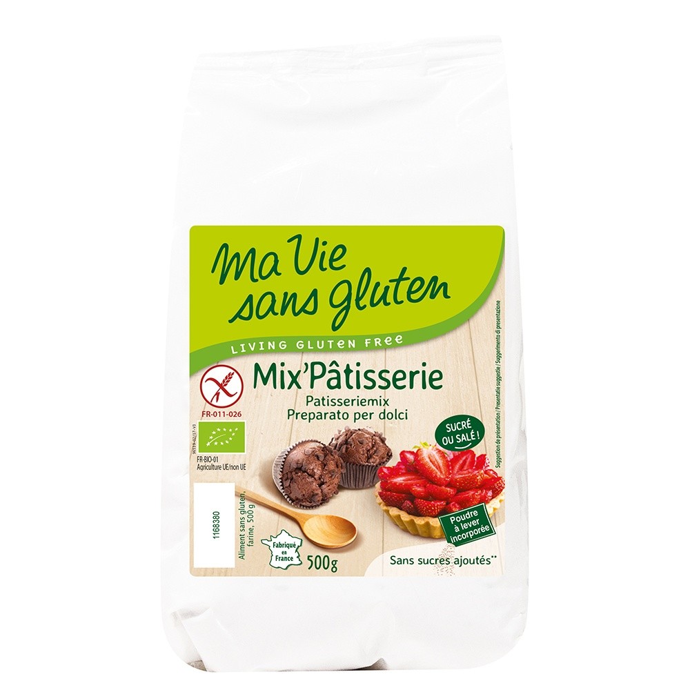 Amestec Bio pentru patiserie, 500 g, Ma vie sans Gluten