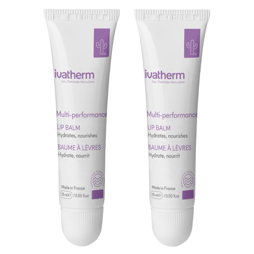 Pachet Balsam de buze Multi-Performance, 15 ml + 15 ml, Ivatherm