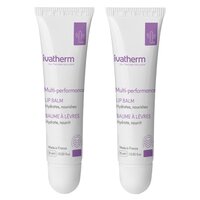 Pachet Balsam de buze Multi-Performance, 15 ml + 15 ml, Ivatherm