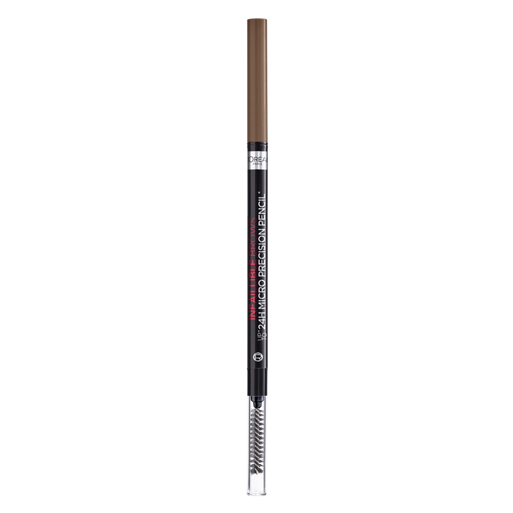 Creion pentru sprancene cu varf ultra-precis Nuanta Light Brunette Infaillible 24H Brows, 0.85 g, LOreal