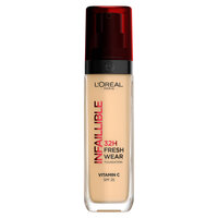 Fond de ten rezistent la transfer cu SPF 25 Nuanta 125 Infaillible 32H Fresh Wear, 30 ml, LOreal
