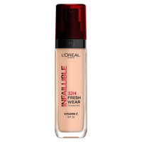 Fond de ten rezistent la transfer cu SPF 25 Nuanta 145 Infaillible 32H Fresh Wear, 30 ml, LOreal