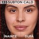 Fond de ten mat cu SPF 25 Infaillible 32H Matte Cover, 135 Warm Undertone, 30 ml, LOreal 555418