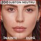 Fond de ten mat cu SPF 25 Infaillible 32H Matte Cover, 200 Neutral Undertone, 30 ml, LOreal 555411