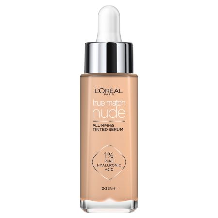 Serum redensificator infuzat cu pigmenti True Match Nude 2-3 Light, 30 ml, LOreal