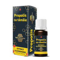 Extract glicerohidric Propolis cu tamaie, 30 ml, DVR Pharm