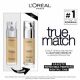 Fond de ten infuzat cu acid hialuronic True Match 3D3W Golden Beige, 30ml, LOreal 552888