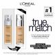 Fond de ten infuzat cu acid hialuronic True Match 5D5W Golden Sand, 30 ml, LOreal 552894