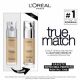 Fond de ten infuzat cu acid hialuronic True Match 4N Beige, 30 ml, LOreal 552928