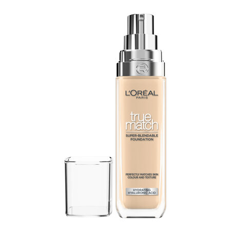 Fond de ten infuzat cu acid hialuronic  2.N Subton Neutru True Match, 30 ml, LOreal 696079