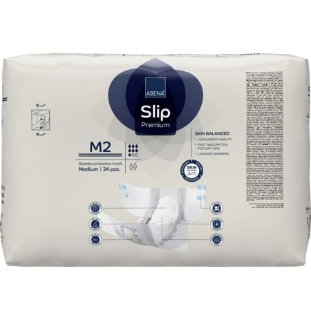 Scutece pentru adulti Slip M2 Premium, 24 bucati, Abena 656056