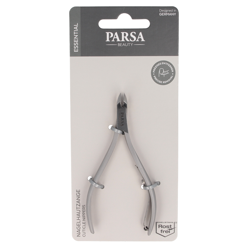 Cleste pentru cuticule Essential, 10 cm, 1 bucata, Parsa