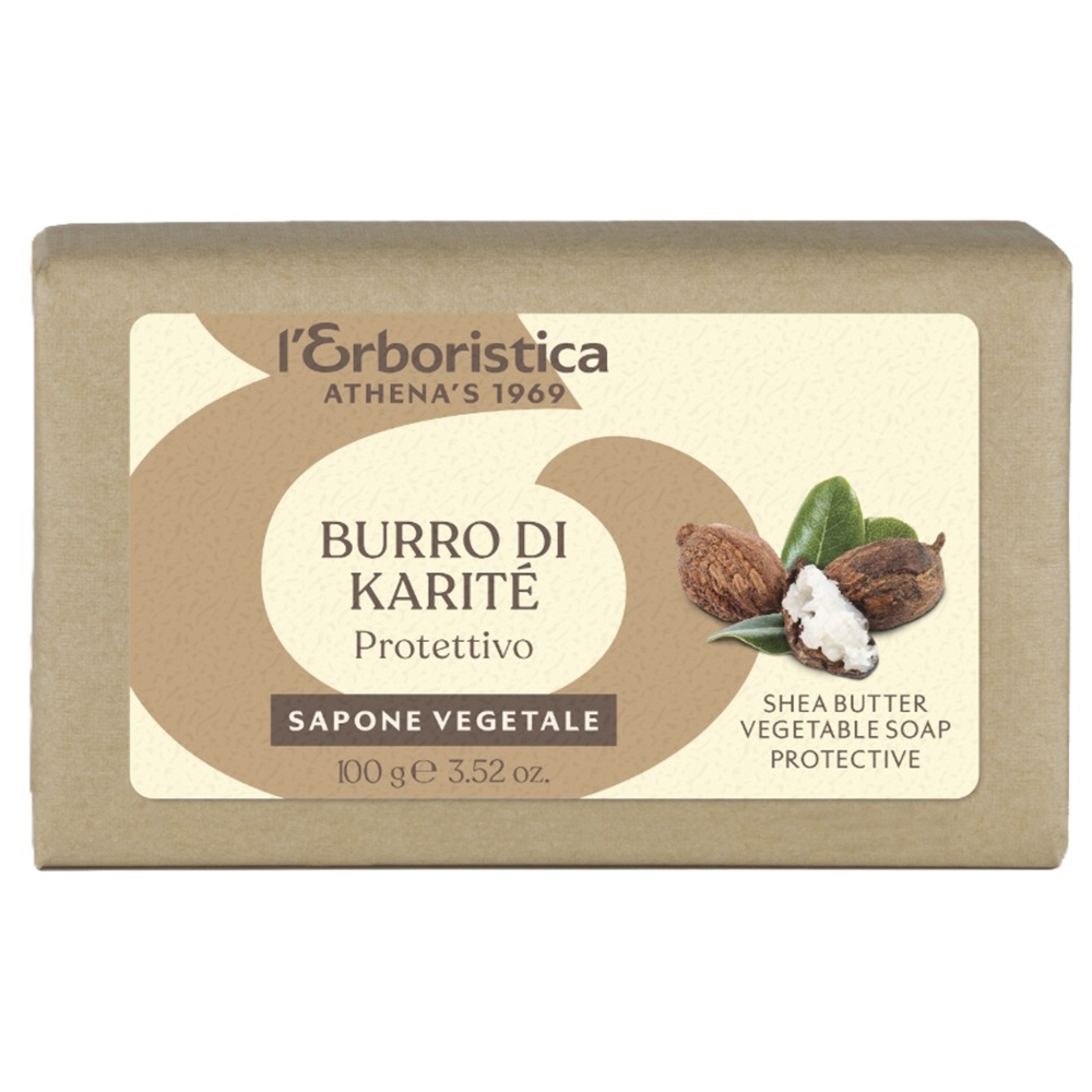 Sapun vegetal cu unt de shea, 100 g, L'Erboristica