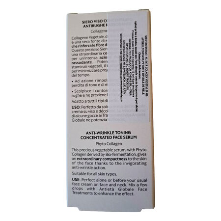 Ser concentrat pentru fata cu colagen vegetal, 30 ml, L'Erboristica 710979