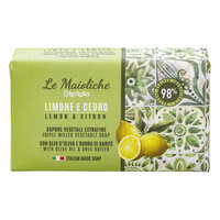 Sapun vegetal cu lamaie si cedru Le Maioliche, 175 g, Iteritalia
