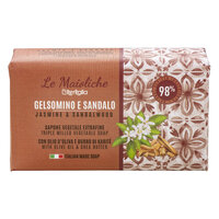 Sapun vegetal cu iasomie si santal Le Maioliche, 175 g, Iteritalia