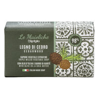 Sapun vegetal cu lemn de cedru Le Maioliche, 175 g, Iteritalia