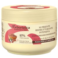 Masca de par cu ulei din seminte de in si unt de shea, 200 ml, L'Erboristica
