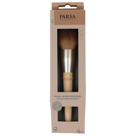 Pensula Eco pentru Pudra & Bronzer, 1 bucata, Parsa