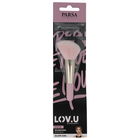 Pensula pentru fard de obraz LOV.U, 1 bucata, Parsa