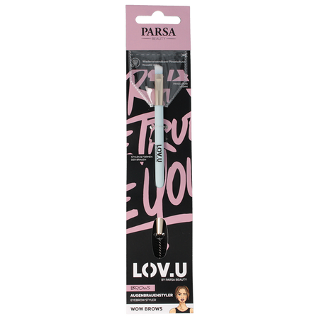 Pensula modelare sprancene LOV.U, 1 bucata, Parsa