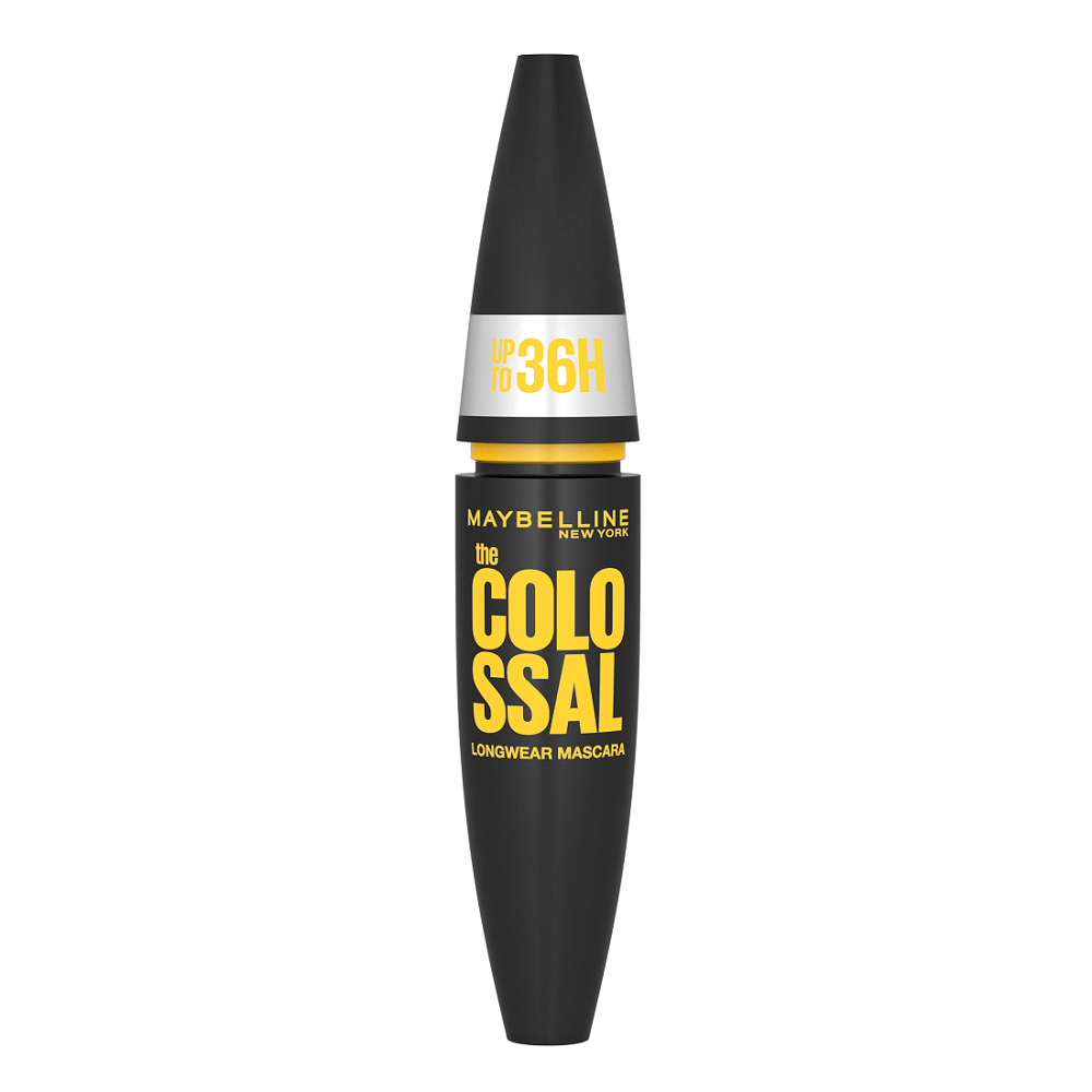 Mascara pentru volum Nuanta Black The Colossal 36h Waterproof, 10.7 ml, Maybelline