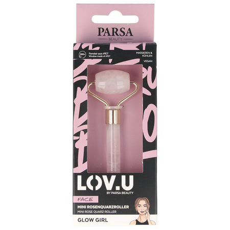 Mini role de cuart roz LOV.U, 1 bucata, Parsa