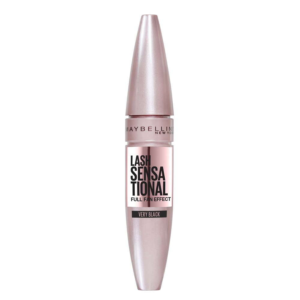 Mascara pentru volum si gene definite Nuanta Very Black Lash Sensational, 9.5 ml, Maybelline