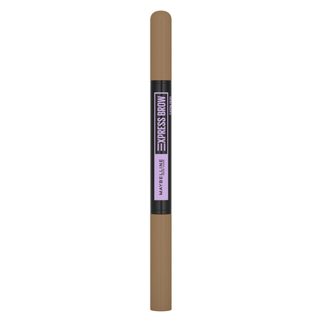 Creion pentru sprancene Nuanta 01 Dark Blond Express Brow Satin Duo, 2 g, Maybelline