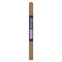 Creion pentru sprancene Nuanta 01 Dark Blond Express Brow Satin Duo, 2 g, Maybelline