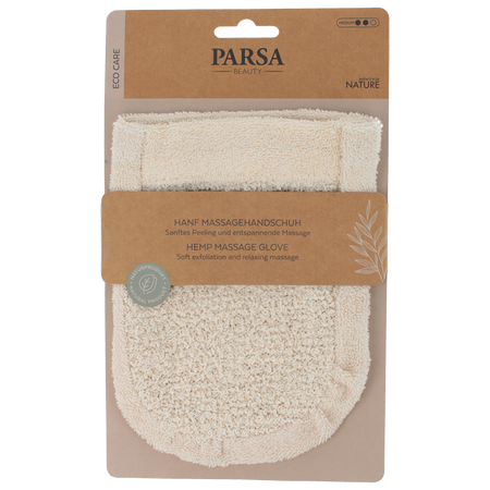 Manusa pentru exfoliere din canepa, 1 bucata, Parsa