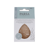 Burete Konjac de fata pentru curatare si exfoliere, 1 bucata, Parsa