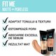 Fond de ten mat Nuanta 230 Natural Buff Fit Me, 30 ml, Maybelline 555462