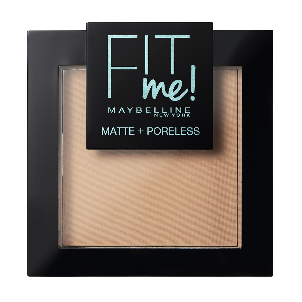 Pudra compacta Nuanta 120 Classic Ivory Fit Me Matte & Poreless, 9 g, Maybelline