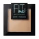 Pudra compacta Nuanta 120 Classic Ivory Fit Me Matte & Poreless, 9 g, Maybelline 553472