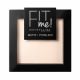 Pudra compacta Nuanta 110 Porcelain Fit Me Matte & Poreless, 9 g, Maybelline 553476