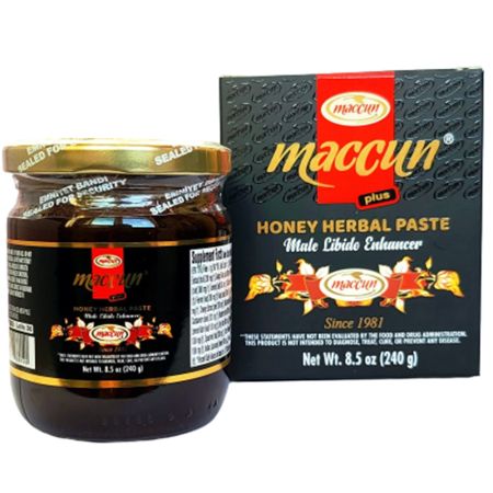 Pasta de miere pentru potenta Afrodisiac Herbal, 240 g, Maccun