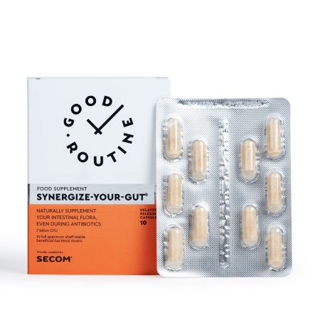 Synergize Your Gut Good Routine, 10 capsule vegetale, Secom 711683