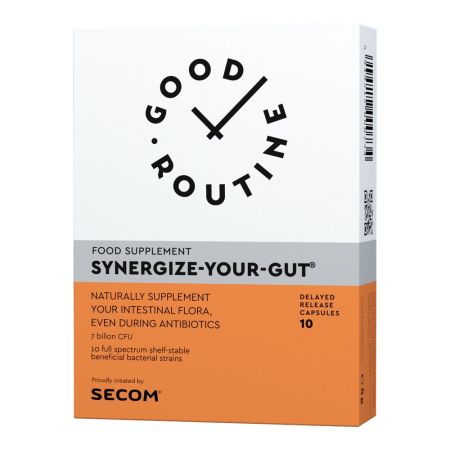Synergize Your Gut Good Routine, 10 capsule vegetale, Secom