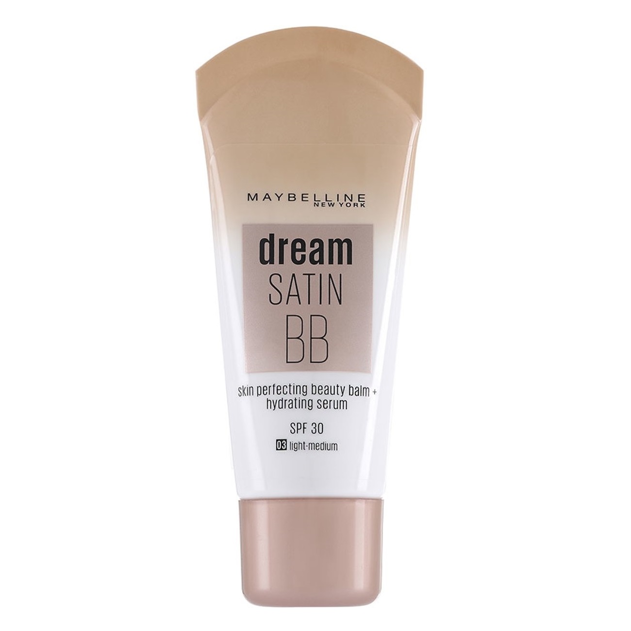 BB Cream cu SPF 30 Nuanta Medium Dream Satin, 30 ml, Maybelline