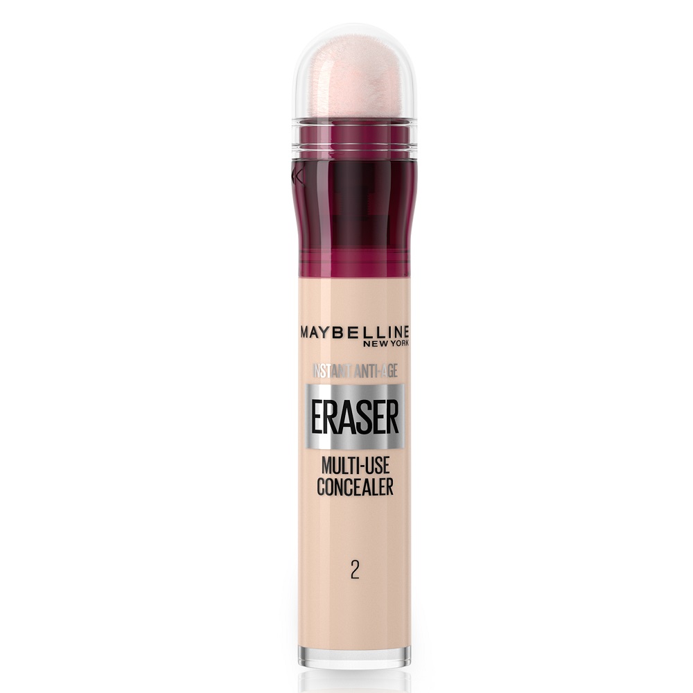 Corector universal Nuanta 02 Nude Instant Anti-Age Eraser, 6.8 ml, Maybelline