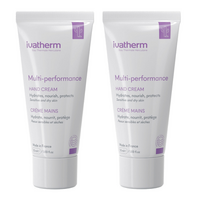 Pachet Crema hidratanta pentru maini Multi-Performance, 50 ml + 50 ml, Ivatherm