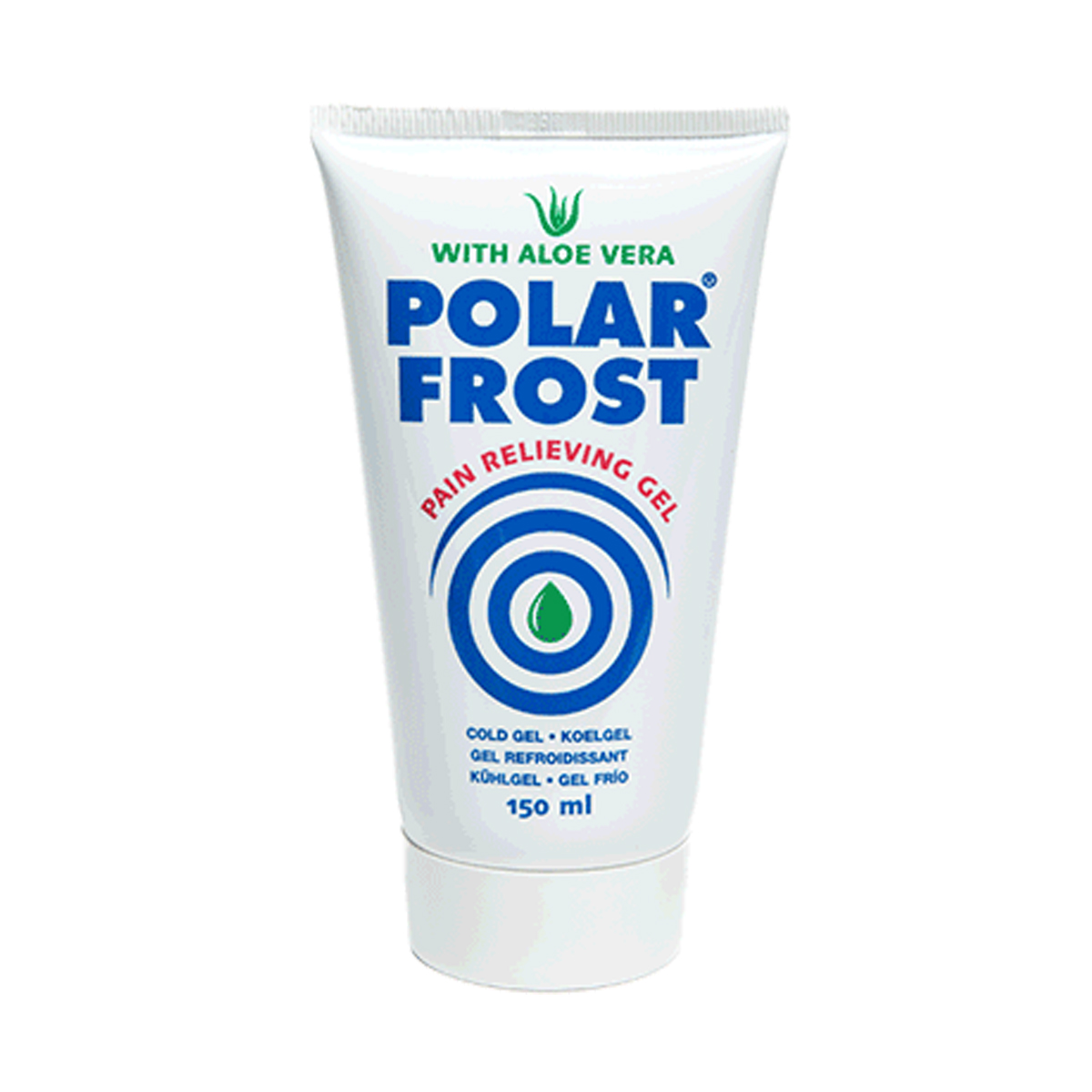 Gel antiinflamator cu aloe vera, mentol si eucalipt Polar Frost, 150 ml, Polar