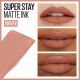 Ruj lichid mat Nuanta 55 Driver Superstay Matte Ink, 5 ml, Maybelline 554007