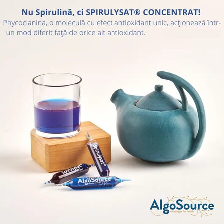 Spirulysat concentrat, 20 fiole, Algosource 697841