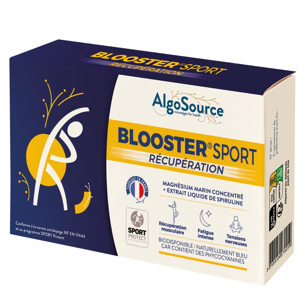 Blooster sport recuperare, 5 flacoane, Algosource