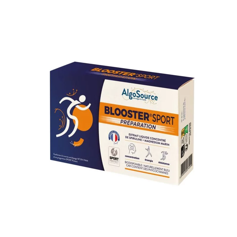 Blooster sport pregatire, 5 flacoane, Algosource