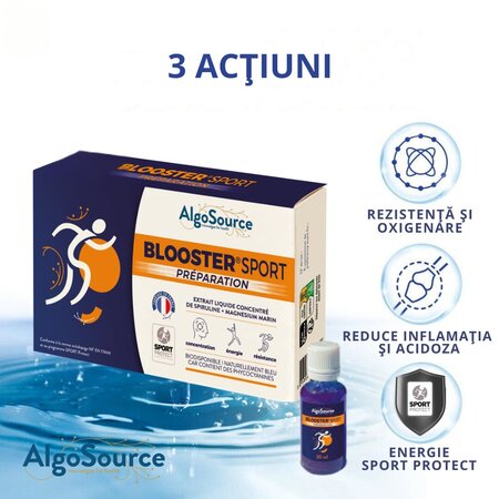 Blooster sport pregatire, 5 flacoane, Algosource 625258
